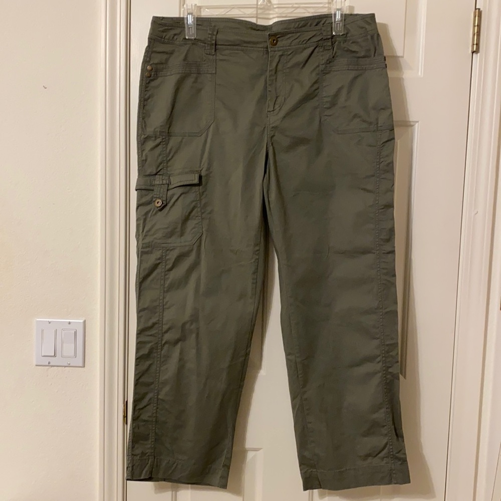 Avenue olive green cargo pant